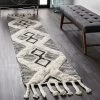 NuLOOM Yara Shaggy Helix Diamonds Area Rug