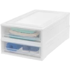 IRIS USA Plastic Under Bed Storage Containers -Home Series Shop GUEST 00efeb63 f7d9 4779 a9fc 134f581fdad4