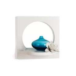 11.6" X 7.7" 2pc Round Silhouette Shelf Set White - Danya B. -Home Series Shop GUEST 01f8c9f9 e45d 488c a55d 428aeb28ed32