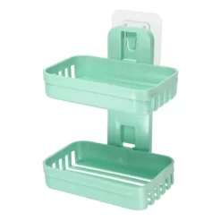 Unique Bargains Plastic Soap Dish Keep Soap Dry Soap Cleaning Storage Drill Free Soap Holder For Home Bathroom Kitchen 1 Pc -Home Series Shop GUEST 03749ed6 d33b 408d 8449 e7267a0febe2