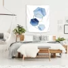 Blue And Gold By Sisi And Seb Wall Tapestry - Americanflat