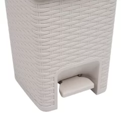 Square Wastepaper Basket And Toilet Brush Set Ivory - Mind Reader -Home Series Shop GUEST 09574805 6676 4f7d 97eb 26d9cb5f288c