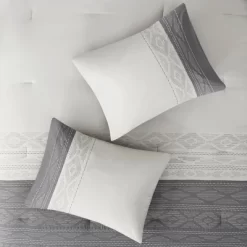 8pc Wilona Embroidered Comforter Set Gray - 510 Design -Home Series Shop GUEST 095e2aa6 1375 409b 9ffc 605ab92ec5d0