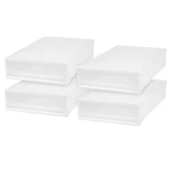 IRIS USA Plastic Under Bed Storage Containers -Home Series Shop GUEST 0993a6b2 6f11 4140 99dd 85d3a76c9623