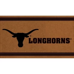 Evergreen University Of Texas Logo Turf Mat, Brown- 28 X 16 Inches Indoor Outdoor Doormat