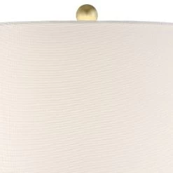 360 Lighting Julie Modern Table Lamps 27 1/2" Tall Set Of 2 Faux Marble Gold Tapered Column Fabric Drum Shade For Bedroom Living Room Bedside Office 15 360 Lighting Julie Modern Table Lamps 27 1/2" Tall Set Of 2 Faux Marble Gold Tapered Column Fabric Drum Shade For Bedroom Living Room Bedside Office -Home Series Shop GUEST 0cdc6fd3 f55f 4fa9 bbc1 f46ac2ef3b39