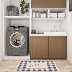 World Rug Gallery Gather Plaid Anti-Fatigue Standing Mat -Home Series Shop GUEST 0d4cdb86 7a4b 4996 b268 f4acf45ca760