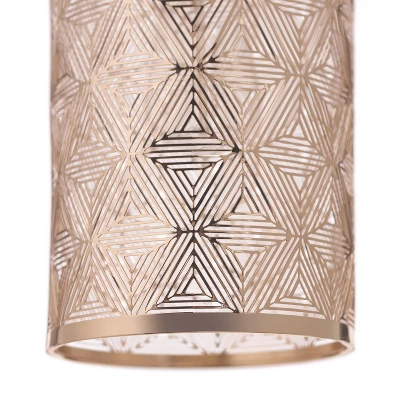 6" 1-Light Madeline Pendant Gold - River Of Goods 8 6" 1-Light Madeline Pendant Gold - River Of Goods - Image 8