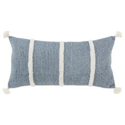 14"x26" Oversized Striped Poly Filled Lumbar Throw Pillow - Rizzy Home -Home Series Shop GUEST 13973789 86f3 4010 aed1 7b3b583f6bce