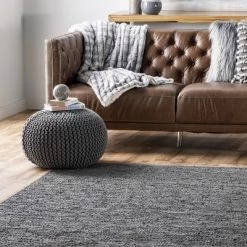 NuLOOM Sabby Hand Woven Leather Flatweave Area Rug -Home Series Shop GUEST 14656cbb 54f1 4547 a175 e162256f2a46