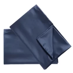 4 Pcs Standard 20"x26" Silk Satin Luxury Cooling Pillowcase Navy - PiccoCasa -Home Series Shop GUEST 16fb543b dc48 4172 87d6 c92edc989886