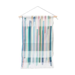 Mareike Boehmer Pastel Stripes 2 Fiber Wall Hanging - Society6 -Home Series Shop GUEST 17601d9a f556 4f45 8f64 e9145971420f