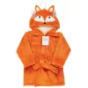 Hudson Baby Infant Boy Plush Pool And Beach Robe Cover-ups, Fox