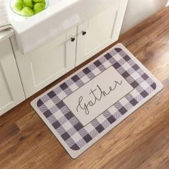 World Rug Gallery Gather Plaid Anti-Fatigue Standing Mat -Home Series Shop GUEST 17da3915 dd82 4744 b92a 9233f3e134ba