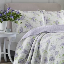 Keighley Reversible Quilt Set Purple - Laura Ashley -Home Series Shop GUEST 17e9eacd a4be 4765 ba3c 91863709d273