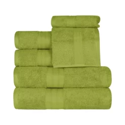 Classic Plush Absorbent 6-Piece Towel Set By Blue Nile Mills -Home Series Shop GUEST 196ea1c9 0b26 45fe b3cc 17546e321acd