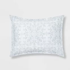 7pc Medallion Comforter Bedding Set With Sheets Blue - Threshold™ 8 7pc Medallion Comforter Bedding Set With Sheets Blue - Threshold™ -Home Series Shop GUEST 1b3805ea 46f0 414b 99d5 1915257d6441