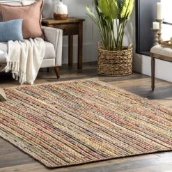 NuLOOM Aleen Bohemian Cotton/Jute Area Rug -Home Series Shop GUEST 1dc80c09 5a07 4aaa 89e2 7954961f603a