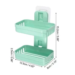 Unique Bargains Plastic Soap Dish Keep Soap Dry Soap Cleaning Storage Drill Free Soap Holder For Home Bathroom Kitchen 1 Pc -Home Series Shop GUEST 1f16b629 66f7 4b11 82c7 9066852e2d1a