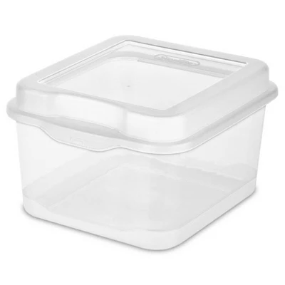 Sterilite Modular Plastic FlipTop Hinged Storage Box Container With Latching Lid For Home, Office, Workspace, And Classroom Organization 1 Sterilite Modular Plastic FlipTop Hinged Storage Box Container With Latching Lid For Home, Office, Workspace, And Classroom Organization