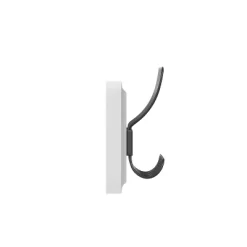 Flash Furniture Daly Wall Mounted 34 Inch Solid White Pine Wood Storage Rack With 7 Hooks For Entryway, Kitchen, Bathroom -Home Series Shop GUEST 2035cf84 561a 4953 901c baf8816acc07