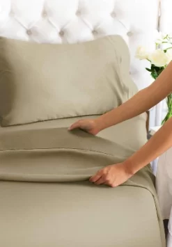 4 Piece 100% Cotton 400 Thread Count Sheet Set - CGK Linens -Home Series Shop GUEST 20b0f1f6 7da2 453b 8acc 5de1f2cb6468