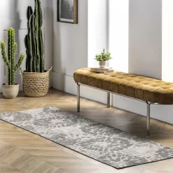 NuLOOM Floret Raised Indoor And Outdoor Patio Area Rug