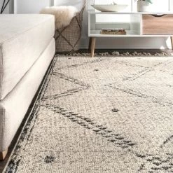 NuLOOM Camilla Moroccan Tassel Area Rug -Home Series Shop GUEST 224235ac 2a1b 418e b905 b2dbc0d3c733