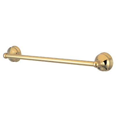 18" Towel Bar Polished Brass - Kingston Brass 1 18" Towel Bar Polished Brass - Kingston Brass
