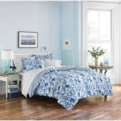 Blue Brooke Comforter Set - POPPY & FRITZ®