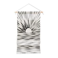 Alisa Galitsyna Minimal Sunrise Sunset Fiber Wall Art - Society6 -Home Series Shop GUEST 23f6305b 9be1 4f55 b4fc bdc137e063f1