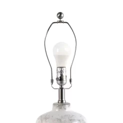 NuLOOM Pamona Ceramic 27" Table Lamp Lighting - Off White 27" H X 15" W X 15" D -Home Series Shop GUEST 252bc555 1073 4f3e bb40 f518f3353d11