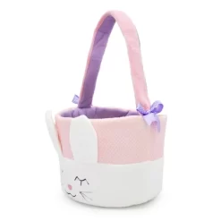 Plush Easter Bunny Baskets For Kids With Handles, White - Plushible -Home Series Shop GUEST 2637f8a4 1d38 4a04 b232 f2e8aa84dfe7