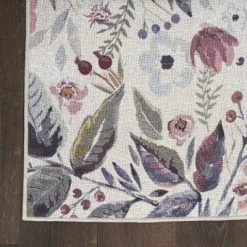 Nourison Washables Floral Indoor Non-Skid Area Rug -Home Series Shop GUEST 2825ae76 9fc2 43d8 81c8 f5924f27a474