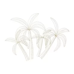 Glam Metal Wall Decor Gold - Olivia & May -Home Series Shop GUEST 2872242b 9e56 4a32 ae3b e26bac5207a2