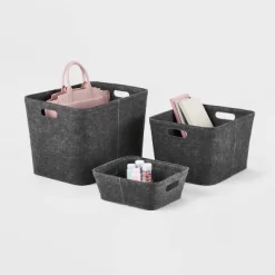 Felt Basket With Stitching - Brightroom™ -Home Series Shop GUEST 28a9503f a4a1 4ba4 a7de 0e2505b67450