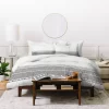 Holli Zollinger French Charcoal Tassel Duvet Set - Deny Designs