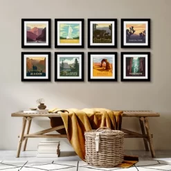 Retro National Parks - 8 Piece Gallery Art Print Set By Anderson Design Group -Home Series Shop GUEST 28ed766e 19be 444f 9191 36179c4c9cb7