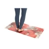 39" X 20" PVC Floral Anti-Fatigue Kitchen Floor Mat - J&V Textiles