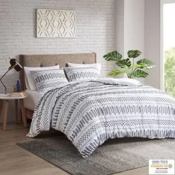 3pc Rhea Cotton Jacquard Mini Comforter & Sham Set -Home Series Shop GUEST 2af325af e89b 4242 8db2 cbd9fc12ab86