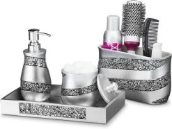 Creative Scents Silver Mosaic Vanity Mirror Tray -Home Series Shop GUEST 2b4e05f2 2802 4542 ac8b 5ba045473ef1