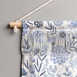 47"x32" 3pc Pimlada Phuapradit Blue And White Floral Wall Hanging Landscape Tapestries Blue - Deny Designs -Home Series Shop GUEST 2c39c37d b429 4973 a1cf f09da4573291