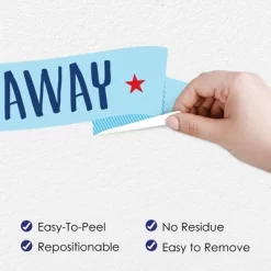 Big Dot Of Happiness Taking Flight - Airplane - Peel And Stick Nursery And Kids Room Vinyl Wall Art Stickers - Wall Decals - Set Of 20 -Home Series Shop GUEST 2e7976ac 8ea9 4364 8d33 5020e297d812