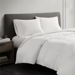 Cotton Sateen Down Alternative Comforter Level 1 Warm 3M Thinsulate Year Round Warmth (Twin) White -Home Series Shop GUEST 2f667360 9bce 4423 862e 332c5ec60ea8