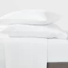 Garment Washed Microfiber Solid Sheet Set - Room Essentials™