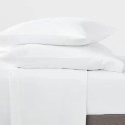 Garment Washed Microfiber Solid Sheet Set - Room Essentials™