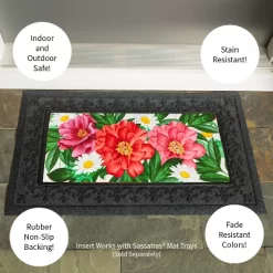 Evergreen Blooming Sassafras Indoor Outdoor Switch Doormat 1'10"x10" Multicolored -Home Series Shop GUEST 2fff303d c8d2 4330 b90a 06aa041e80f3