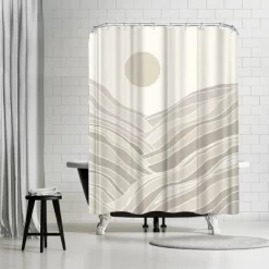 Americanflat 71" X 74" Shower Curtain Neutral Styles By Modern Tropical -Home Series Shop GUEST 324fae07 a969 4805 b3d8 ca788db08c2d