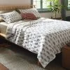 Voile Woodblock Printed Quilt Ivory - Threshold™