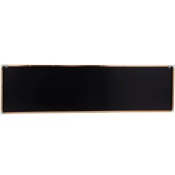 Porcelain Leaf Framed Wall Art With Gold Aluminum Frame Blue - CosmoLiving By Cosmopolitan